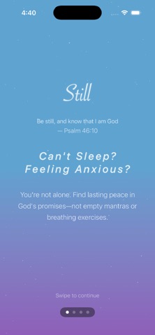 Still: Christian Meditation iPhone screenshot