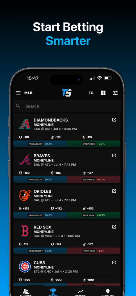 Toad Sports: Prop Pick Finder screenshot 8