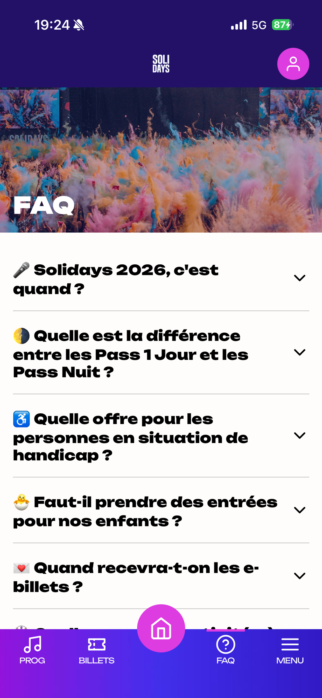 Solidays 2026