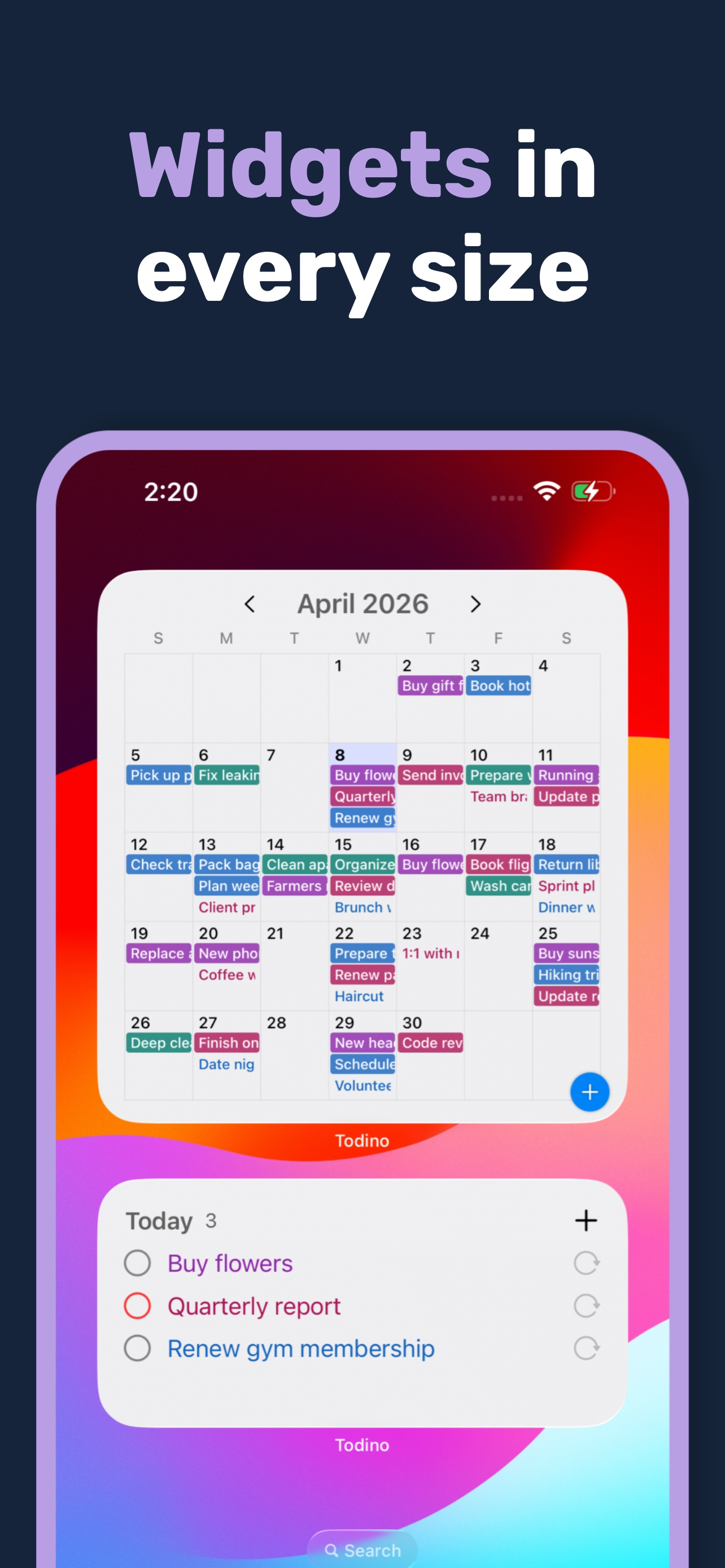 Todino: Tasks & Daily Planner