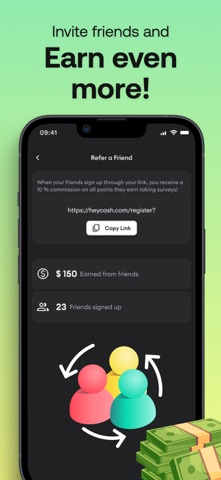HeyCash - Earn Free Cash Now iPhone screenshot