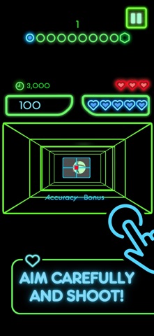 Curve Ball 3D Adventure iPhone screenshot