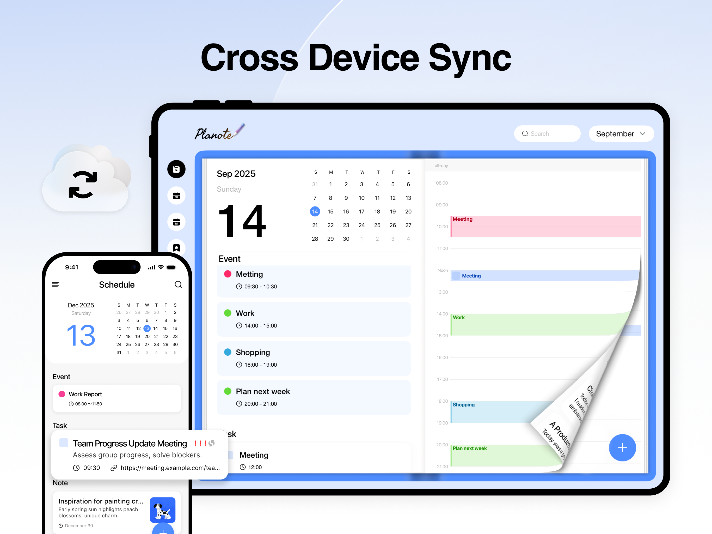 Planote - Daily Planner Tasks
