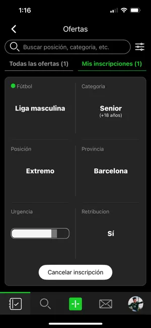 SportsMatch: Talent & Clubs screenshot 1