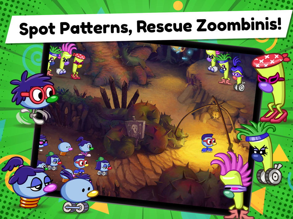 #2. Zoombinis - Logic Puzzles Game (iOS) 来自: TERC, Inc.
