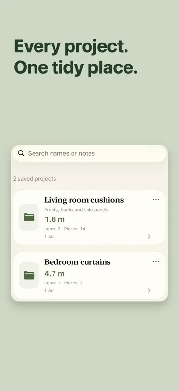 Fabric Length & Cutting Plan screenshot 3 of 3