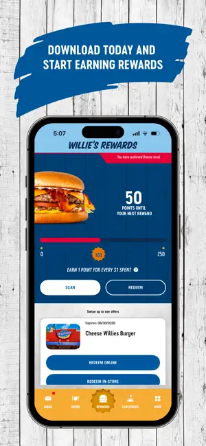 Willie's Rewards screenshot 2