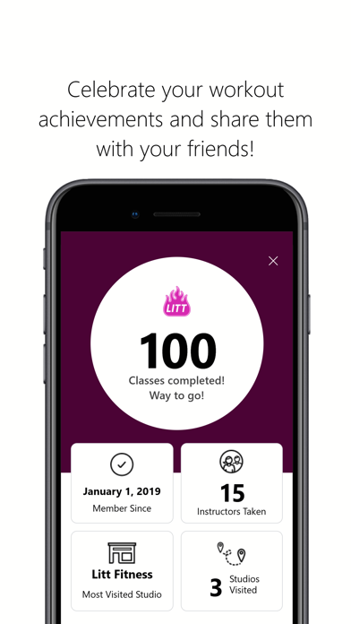 Litt Fitness iPhone screenshot 4 - Health & Fitness app