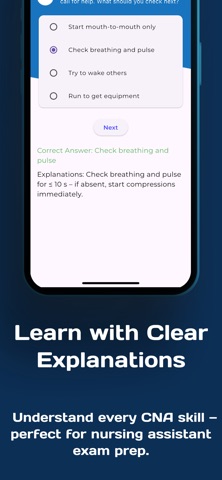 CNA Practice Test & Prep 2025 screenshot