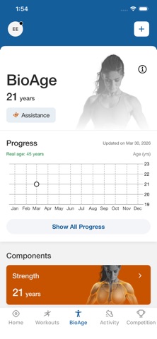 MoveWell Health Club screenshot