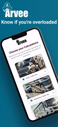 Arvee WeighSafe screenshot