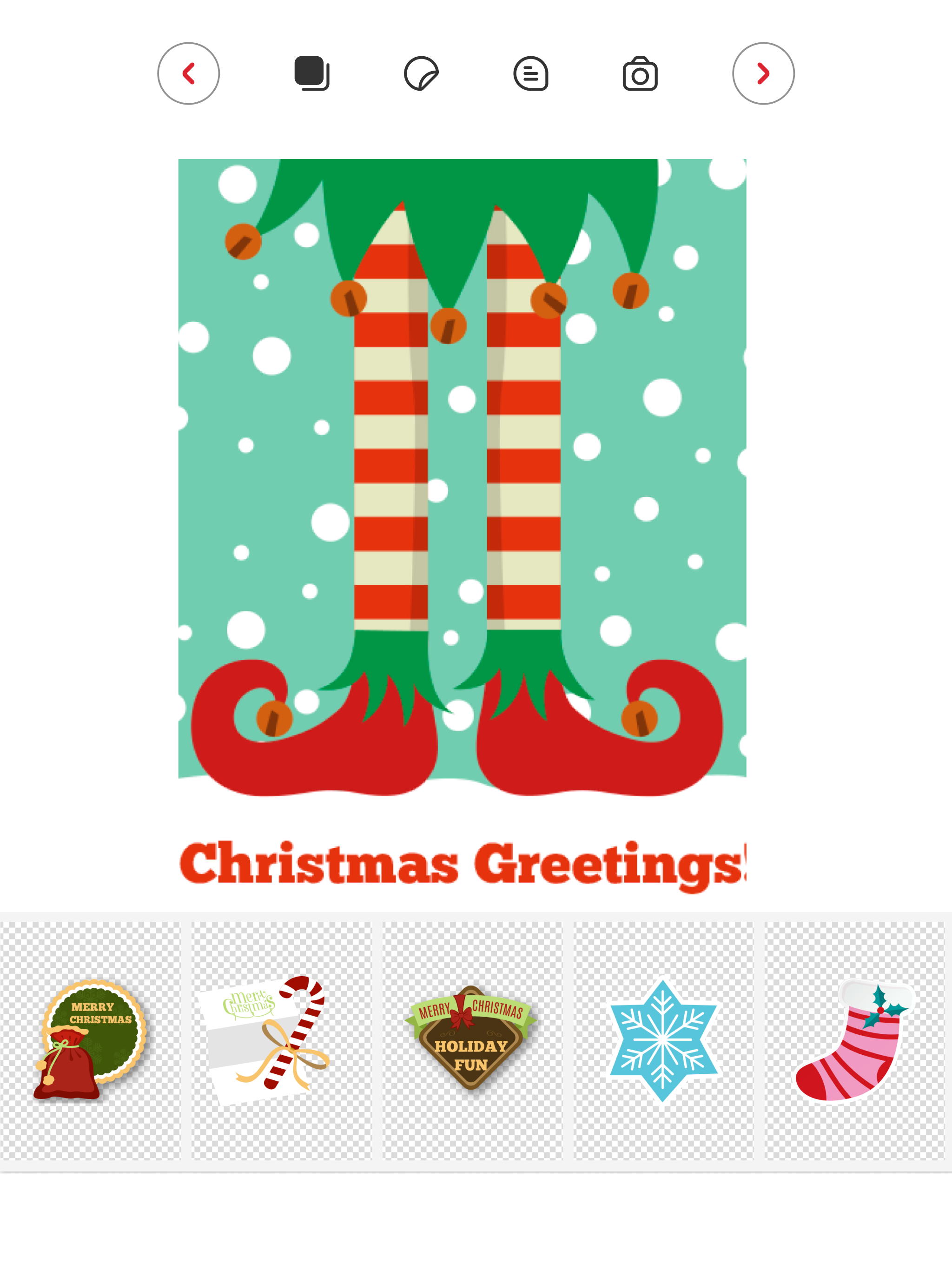 Christmas Frames & Stickers screenshot 10