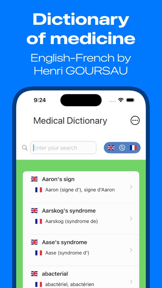 #1. Dictionary of medicine (iOS) 由: Jérôme Goursau