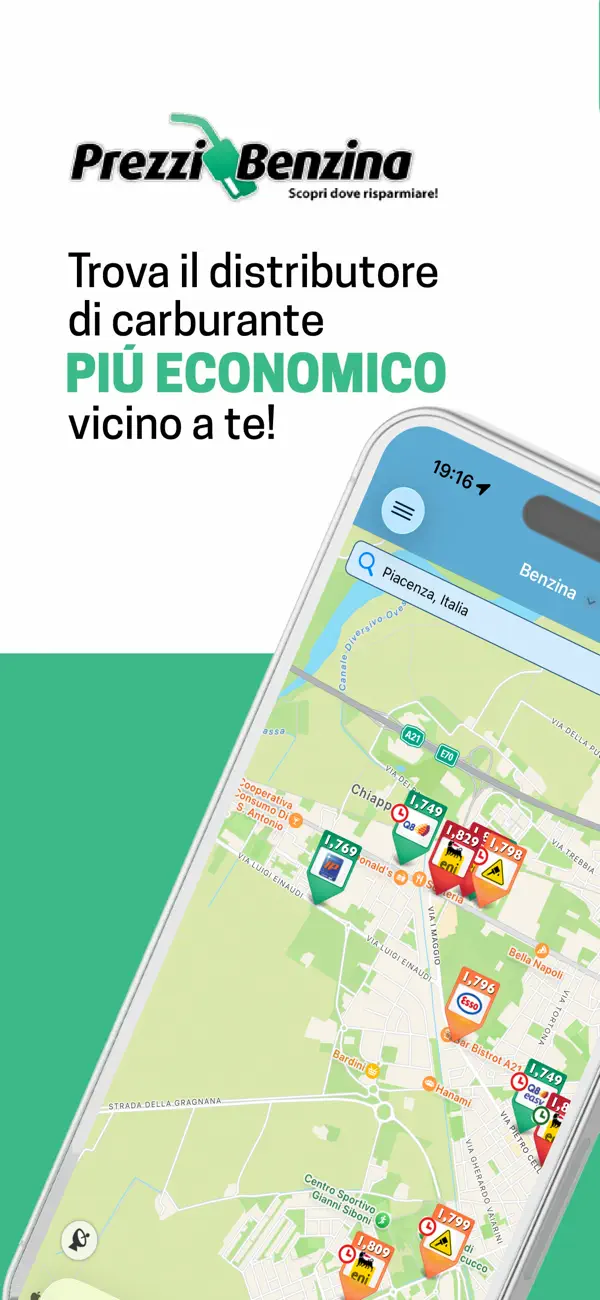 Screenshot #1 pour Prezzi Benzina! HVO GPL Metano
