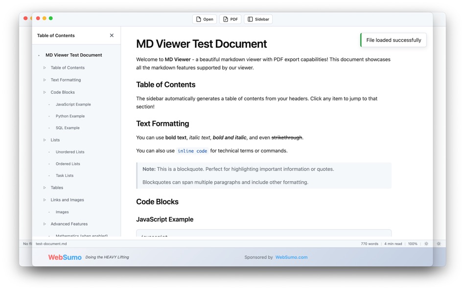 #2. MD-Viewer (macOS) di: M25