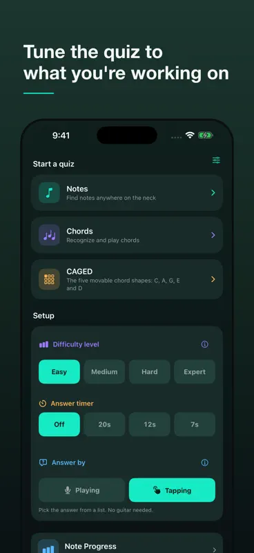 Fretalus: Fretboard Trainer screenshot 8 of 9