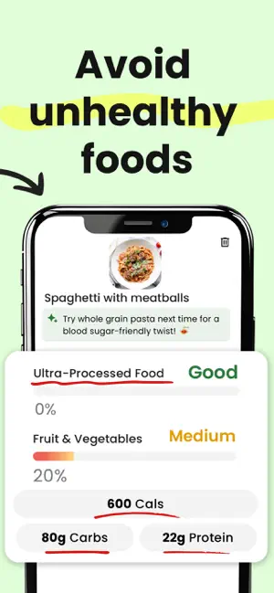 Diabetes food tracker - Gococo iPhone screenshot 4