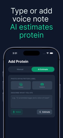 Scoop: Protein Tracker Screenshot 4 of 6