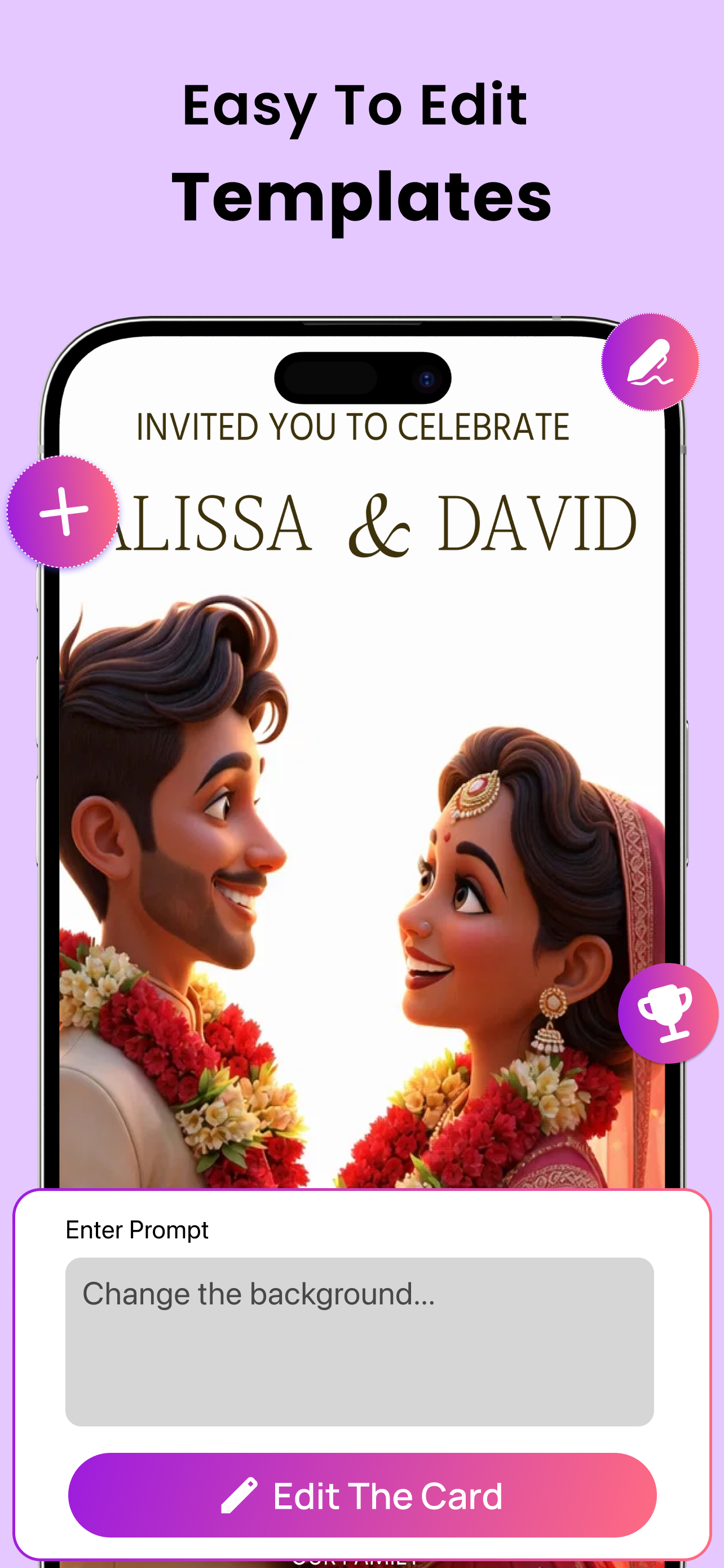 Inviteos: AI Invitation Maker screenshot 6