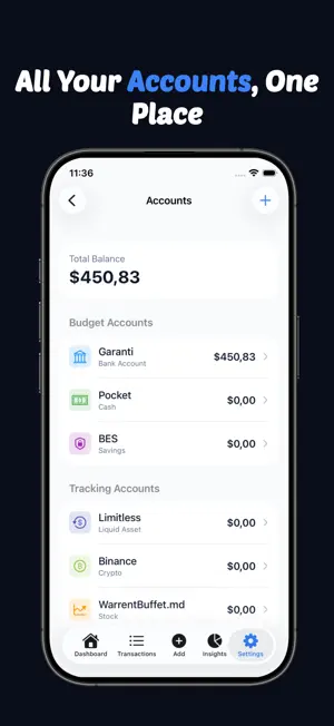 Fynna: Budget & Money Manager screenshot 4