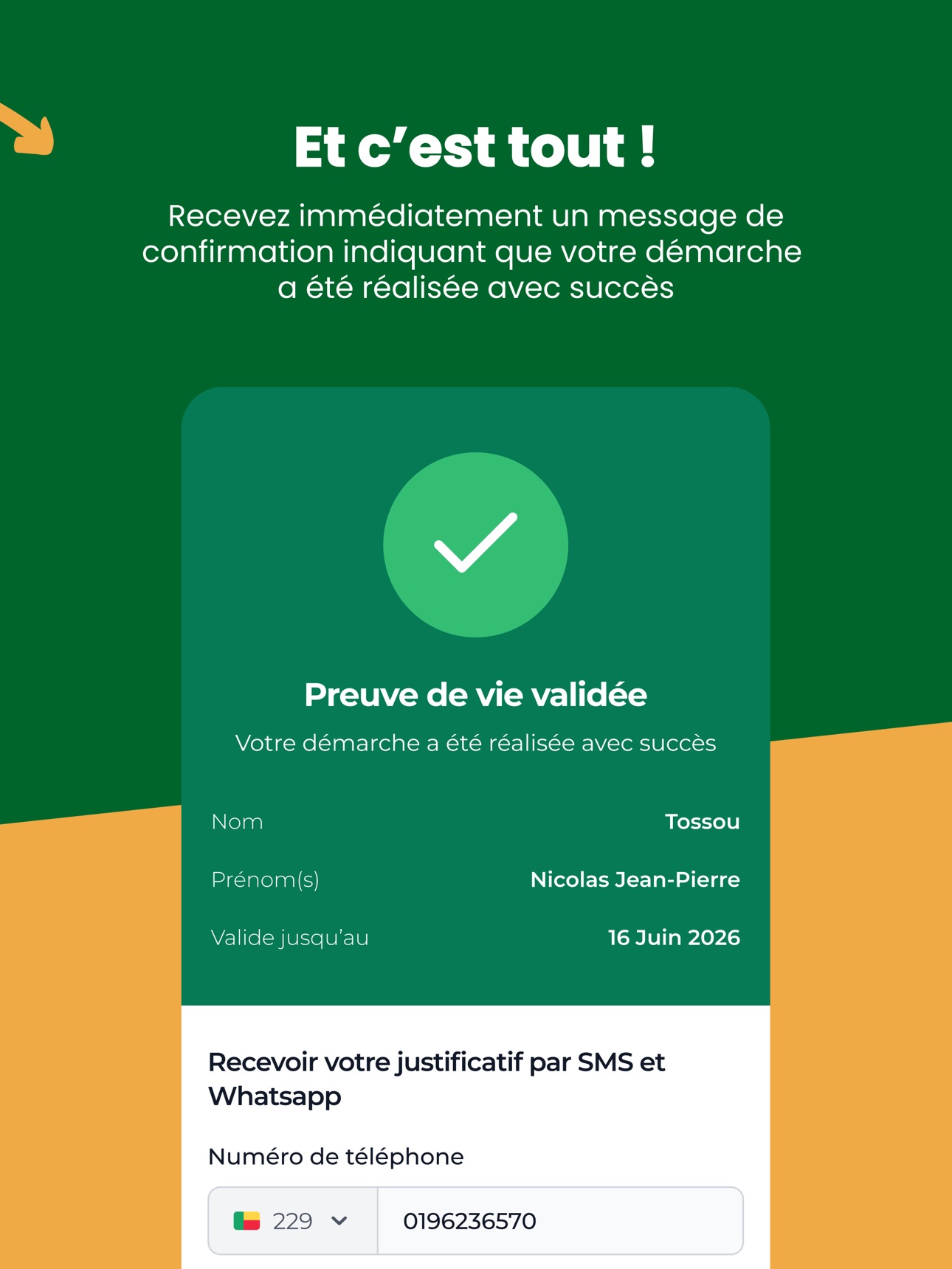 Screenshot 12 of Preuve De Vie