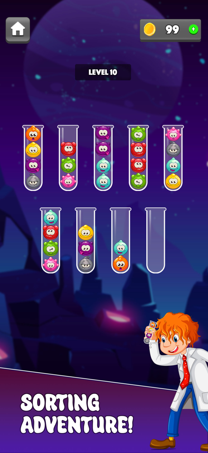 Ball Sort - Color Stack Puzzle