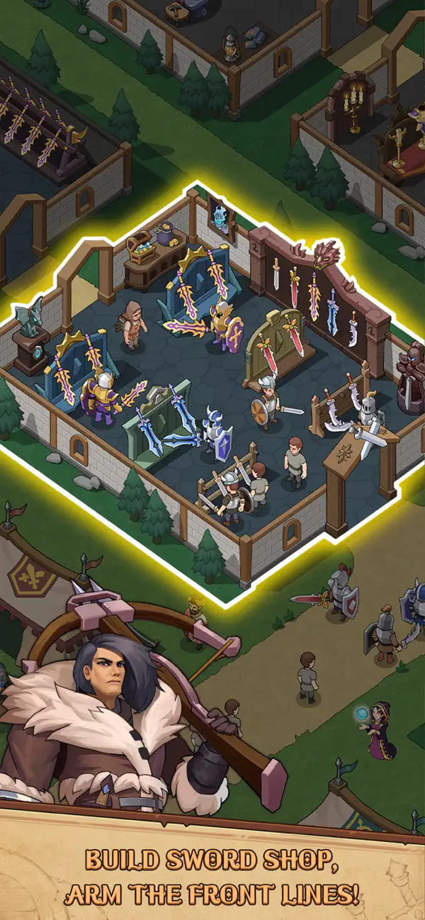 Idle War Merchant iOS Mod IPA screenshot 6 - iOS game interface