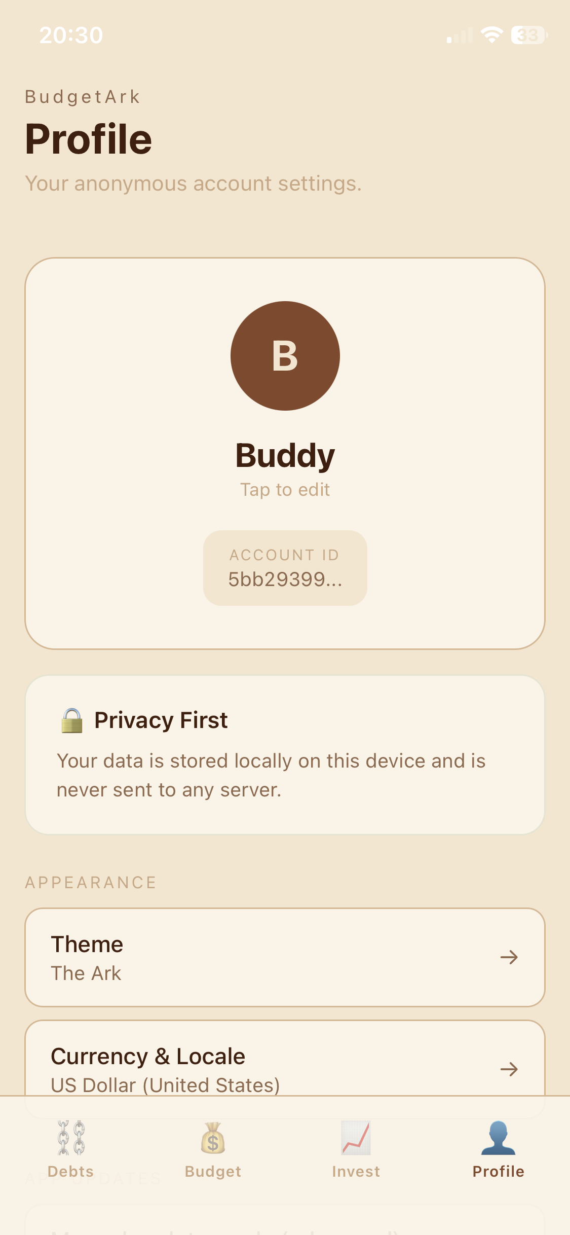 BudgetArk screenshot 5