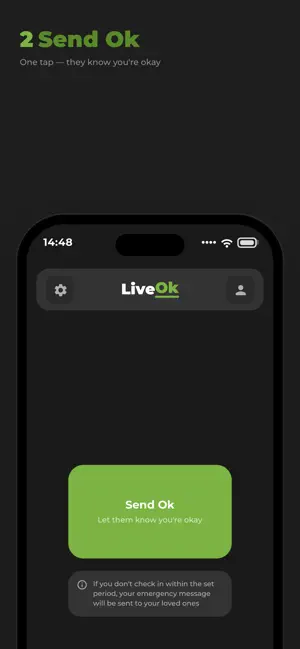 LiveOk — I'm Okay screenshot 2