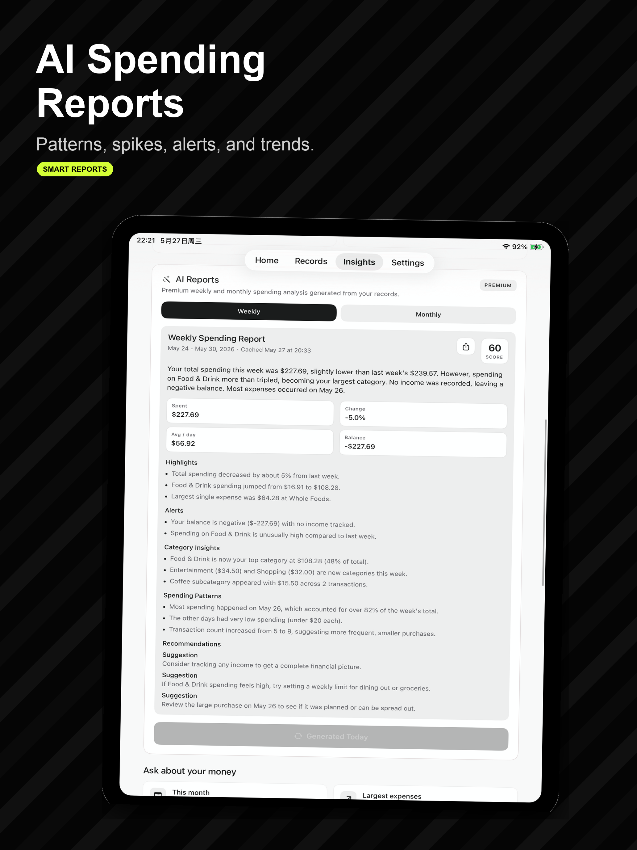 SaySpend: AI Expense Tracker screenshot 14