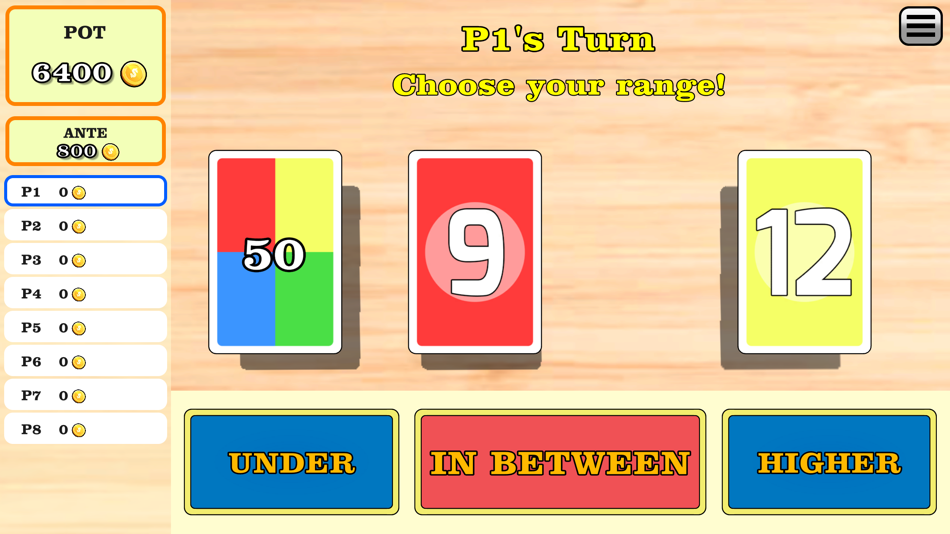#1. In Between: Numbers Card Game (iOS) 由: FE Games