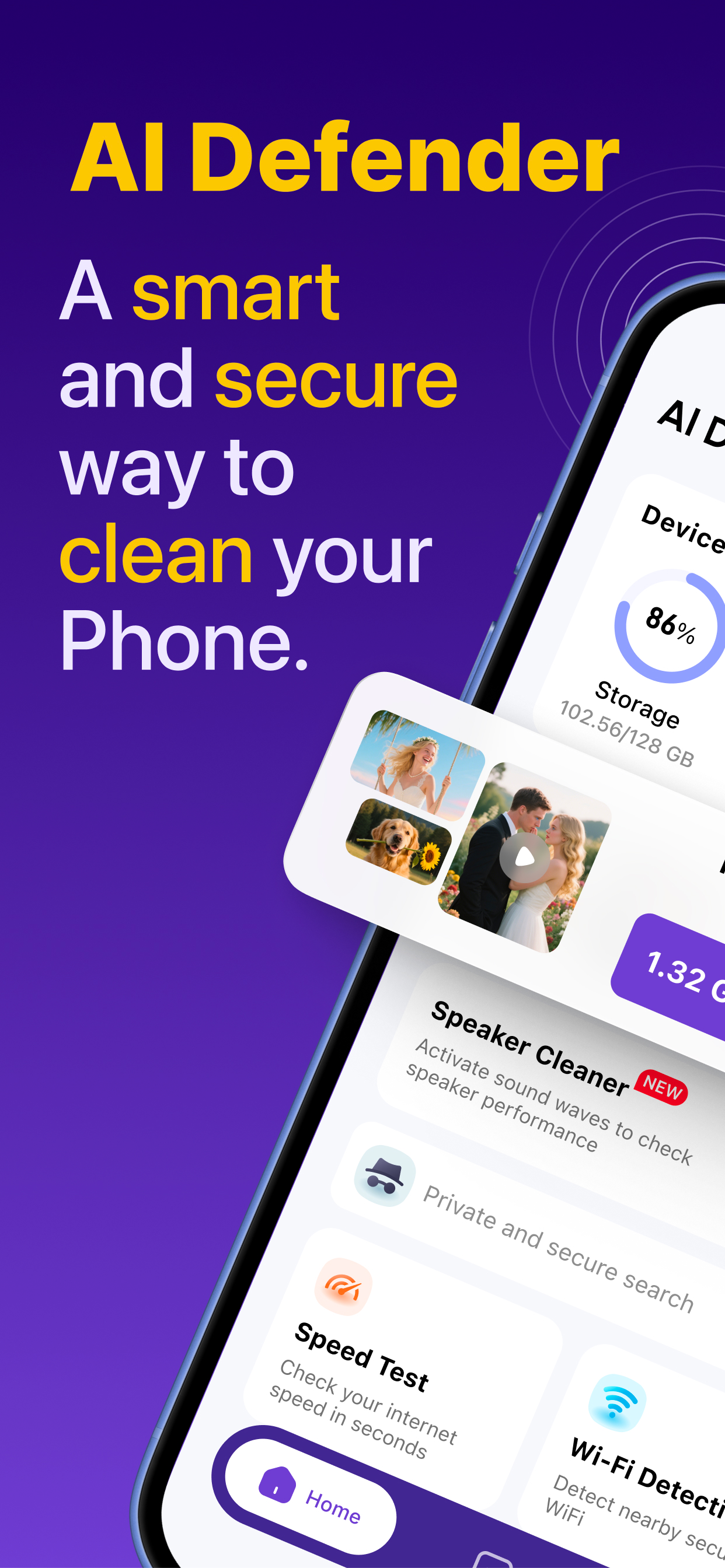 AI Defender - Phone Cleaner