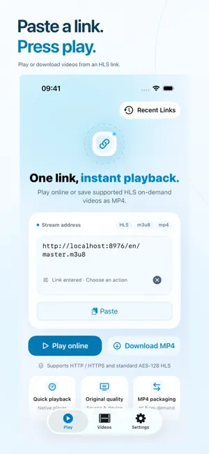 M3U8 Converter screenshot 1