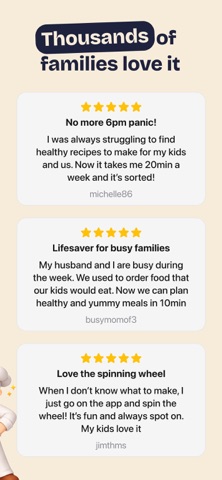 My Little Chef: Family Meals iPhone screenshot