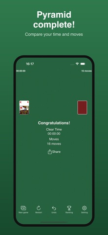 Solitaire / Pyramid iPhone screenshot