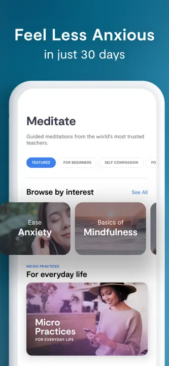 Mindfulness.com Meditation Appのスクリーンショット（7/10）