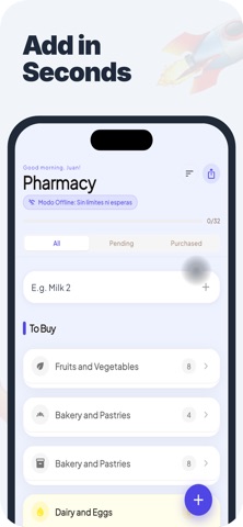 Grocery List: Kauf Screenshot 2 of 8