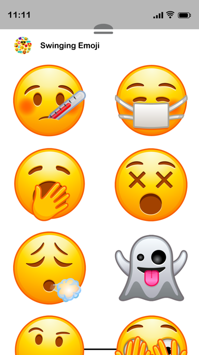 Swinging Emojis Screenshot