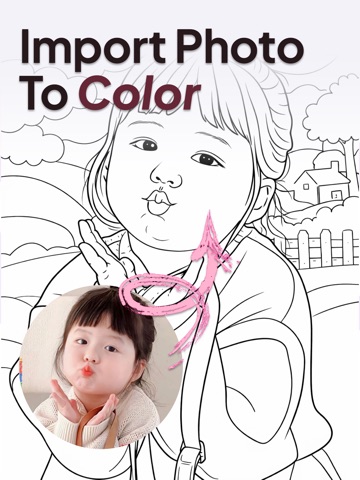 iColor: Coloring Book Maker iPad screenshot