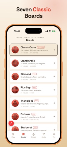 SoloTest: Marble Solitaire Screenshot 3 of 10