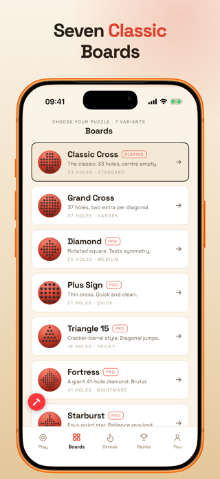 SoloTest: Marble Solitaire Screenshot 3 of 10