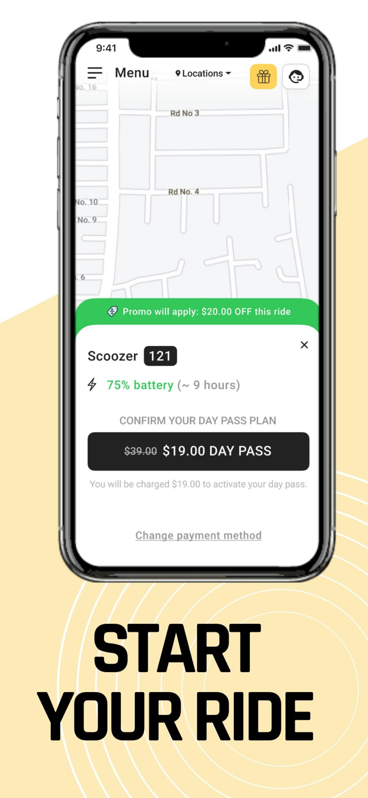 Scoozer: Shop & Ride