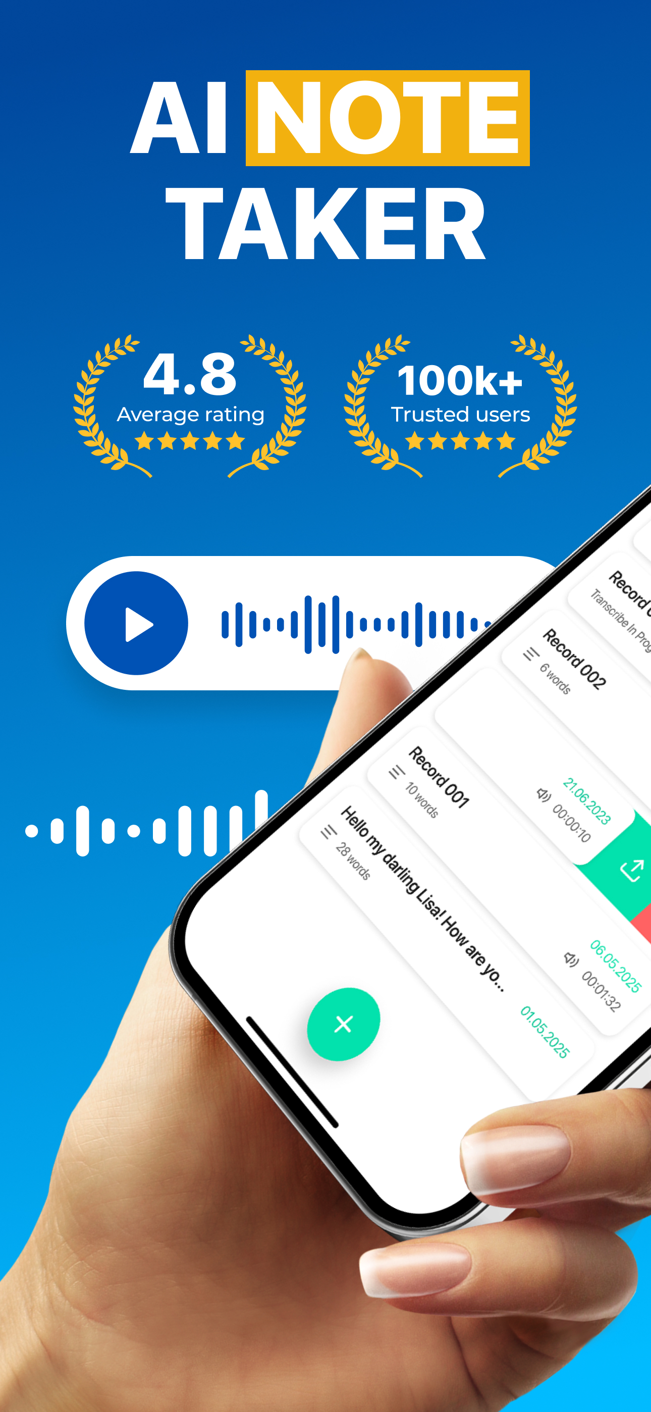 AI Voice Note Taker