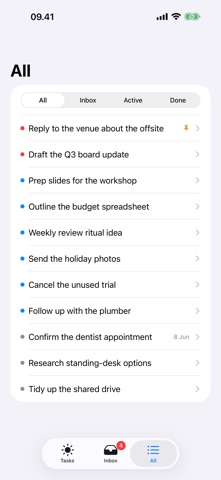 Tasktician screenshot