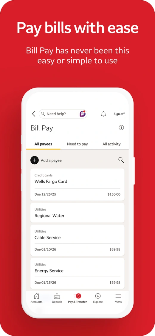 Wells Fargo Mobile® screenshot 5