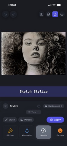 Raster AI Studio screenshot