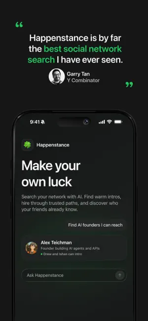 Happenstance AI screenshot 1