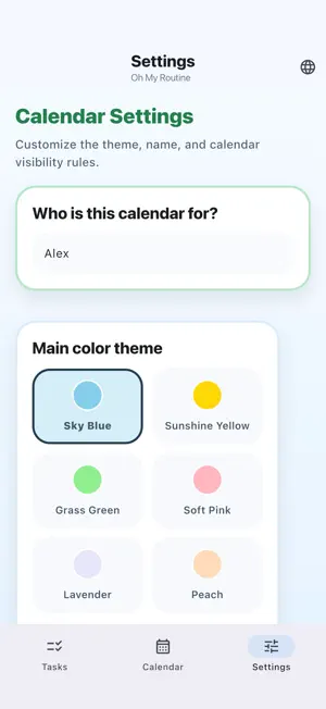 Oh My Routine screenshot 3