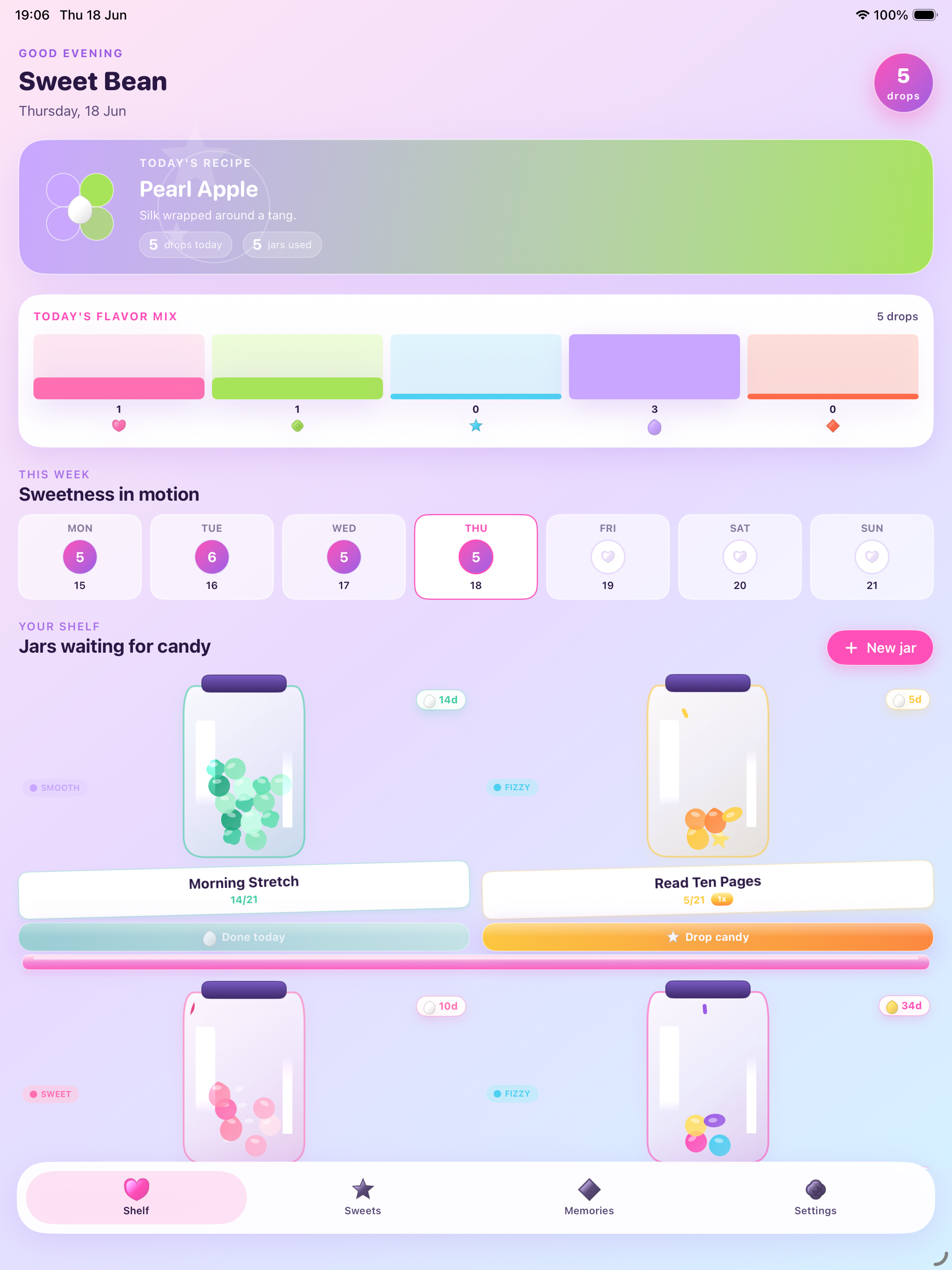 Sweet Bean: Goal Tracker screenshot 7