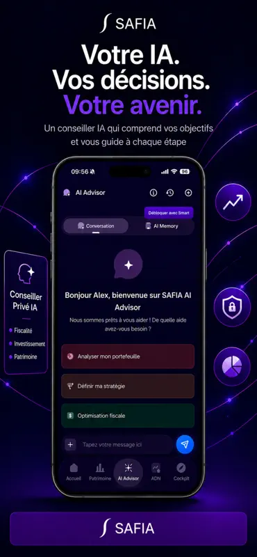 Safia, Conseiller Financier IA screenshot 1 of 5